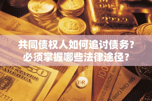 武汉共同债权人如何追讨债务？必须掌握哪些法律途径？