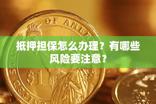 武汉抵押担保怎么办理？有哪些风险要注意？