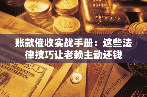 武汉账款催收实战手册：这些法律技巧让老赖主动还钱