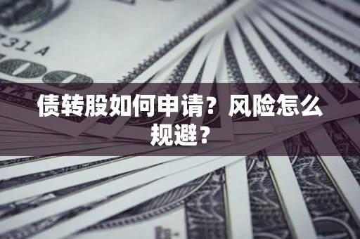 武汉债转股如何申请？风险怎么规避？