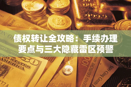 武汉债权转让全攻略：手续办理要点与三大隐藏雷区预警