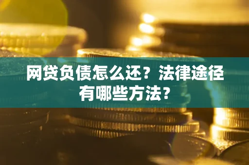 武汉网贷负债怎么还？法律途径有哪些方法？
