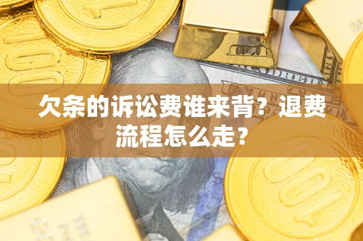 武汉欠条的诉讼费谁来背？退费流程怎么走？